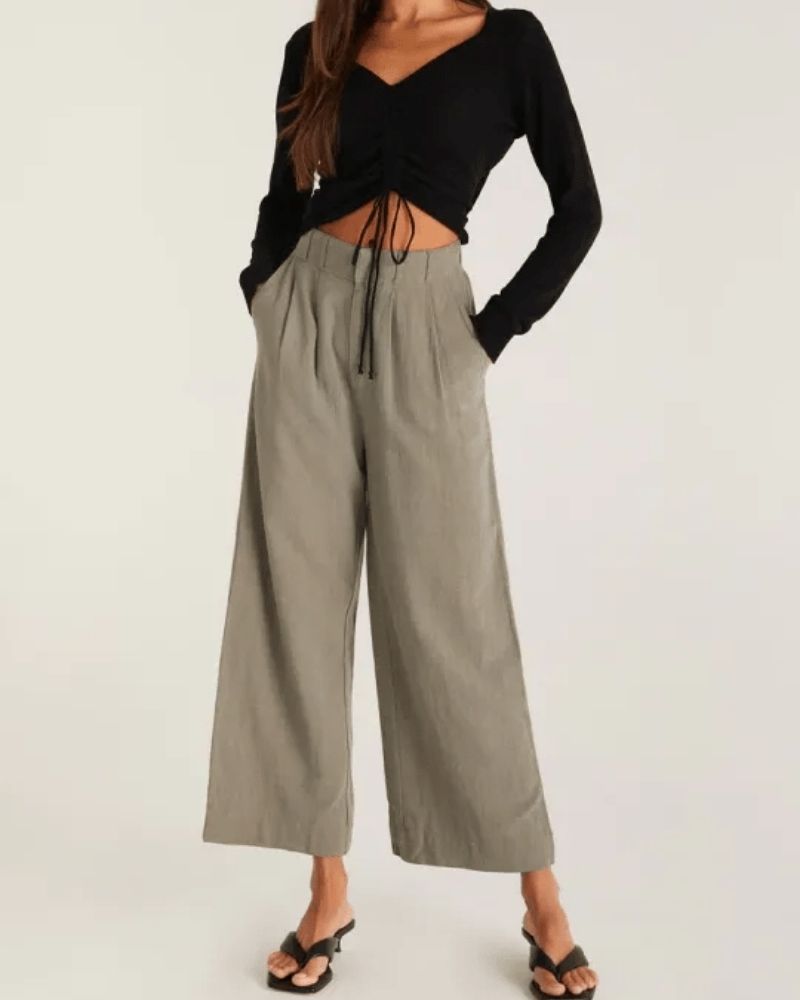 Marrievelle | Wide Leg Trousers