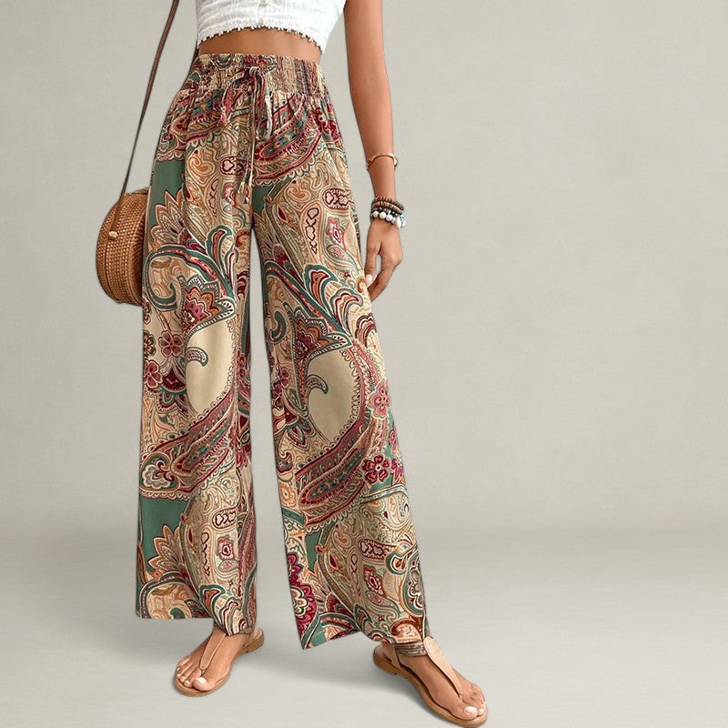 Marrievelle | Bohemian Print Pants
