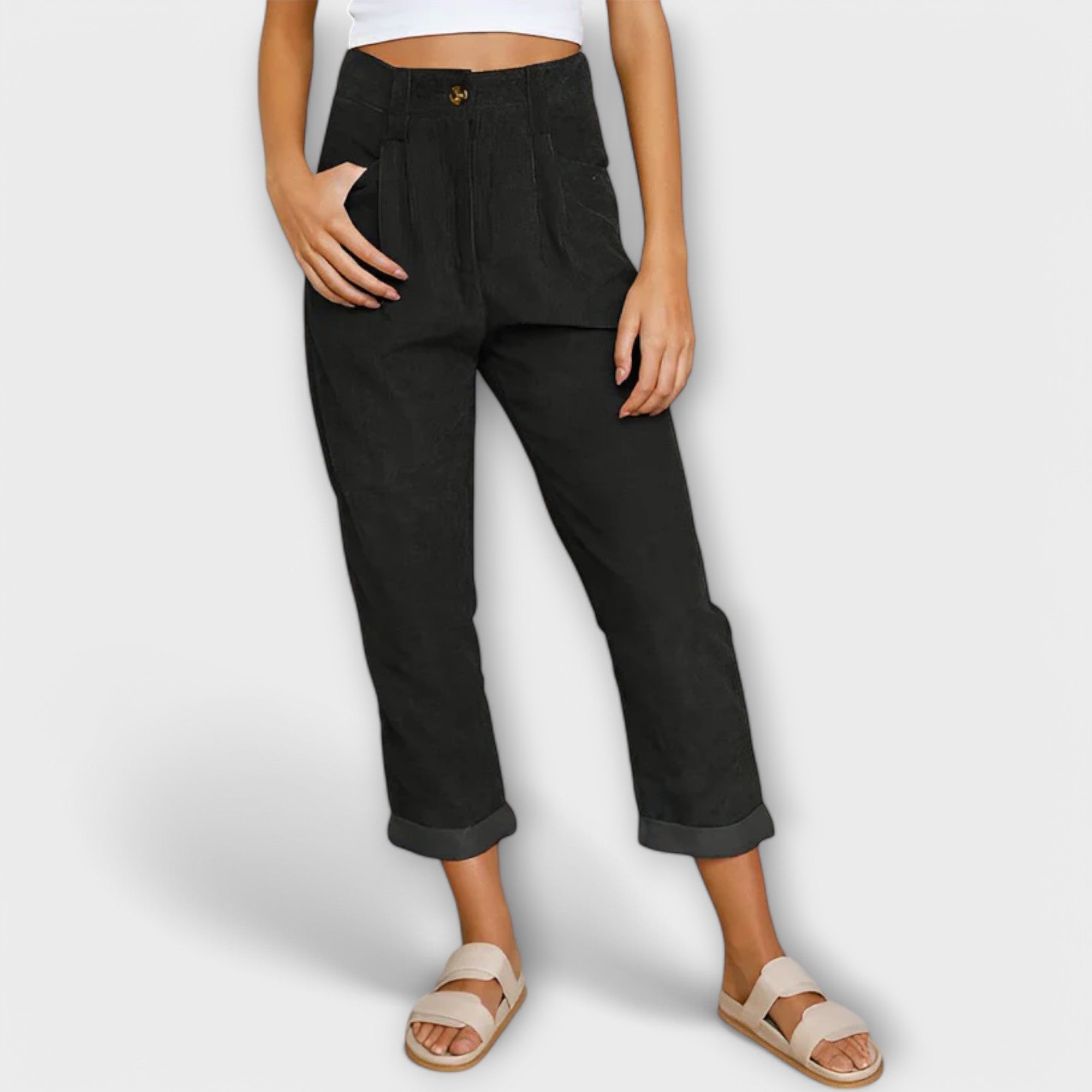 Jana - Modern Cord Trousers