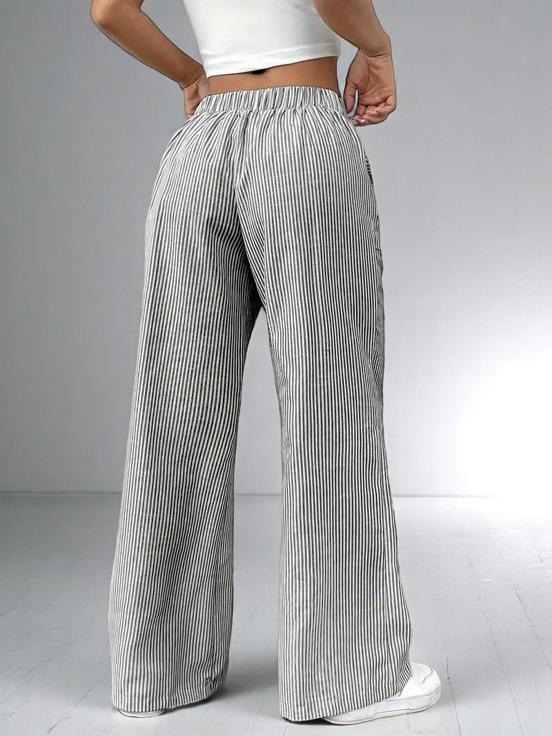 Marrievelle | Elegant Striped Pants