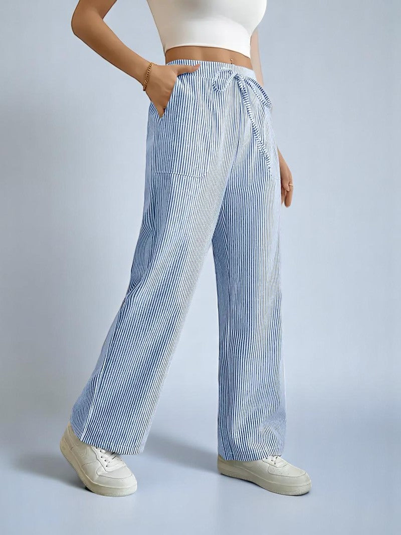Marrievelle | Elegant Striped Pants
