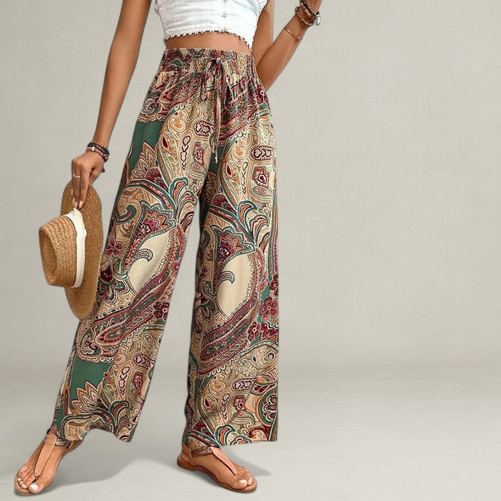 Marrievelle | Bohemian Print Pants