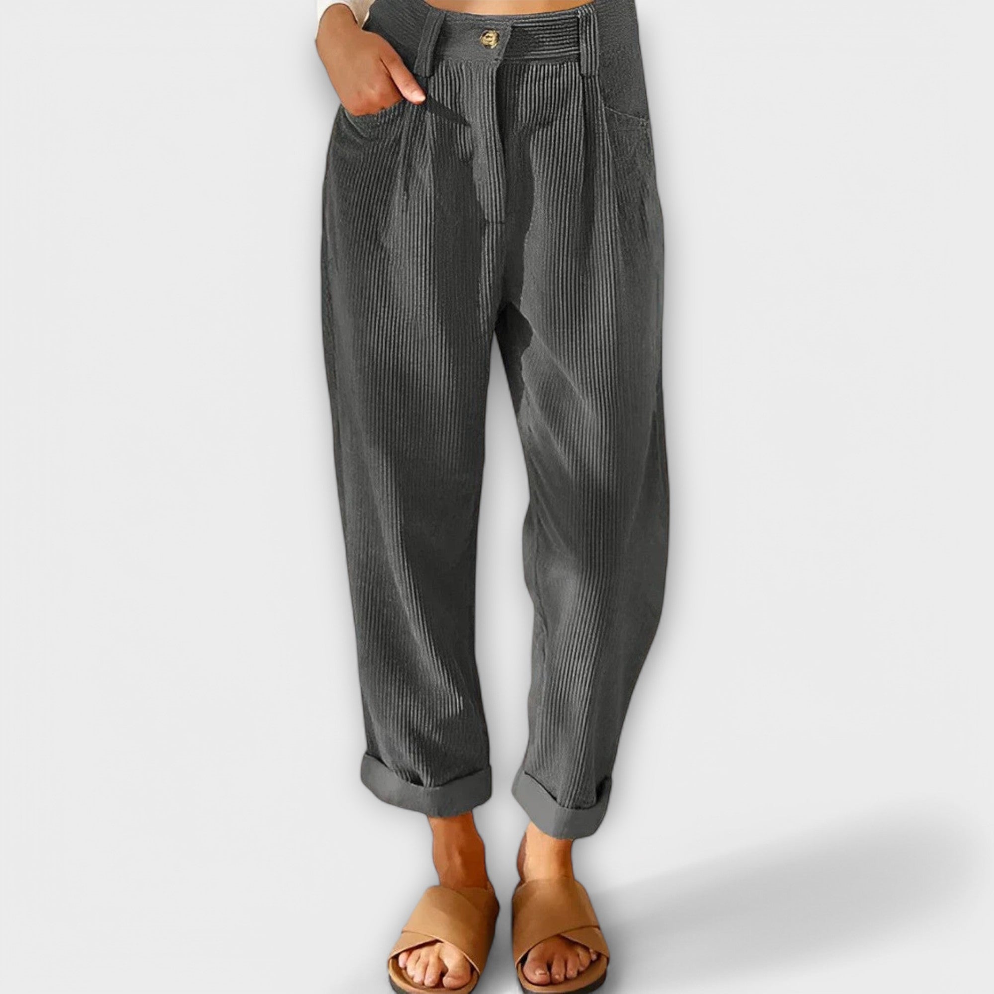 Jana - Modern Cord Trousers
