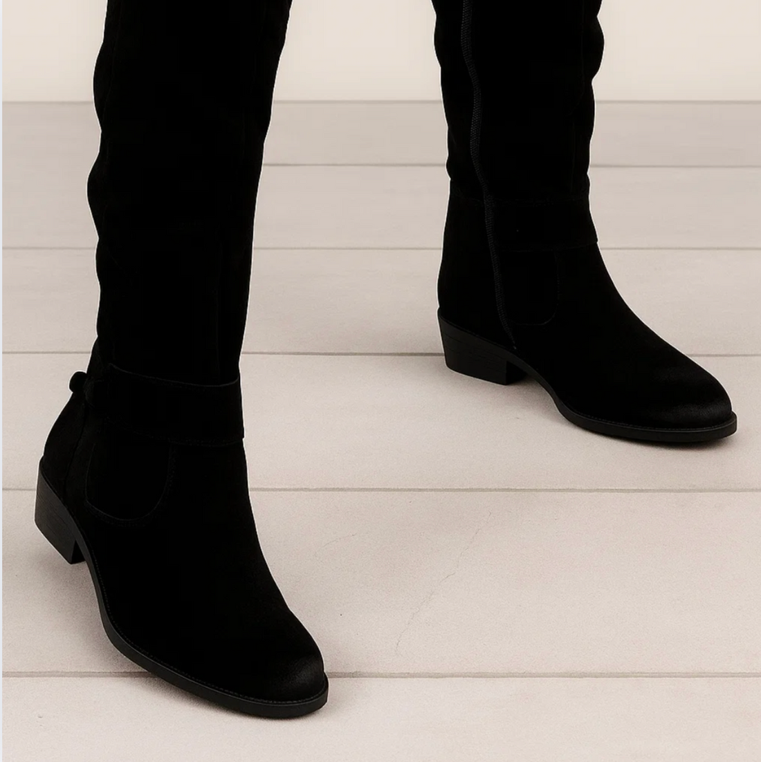 Lumière | Elegant Suede Knee-High Boots