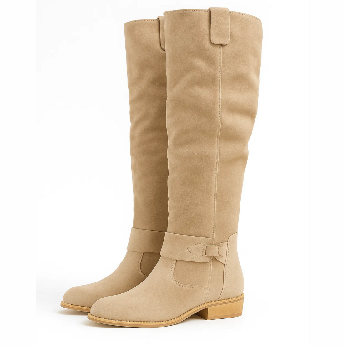 Lumière | Elegant Suede Knee-High Boots