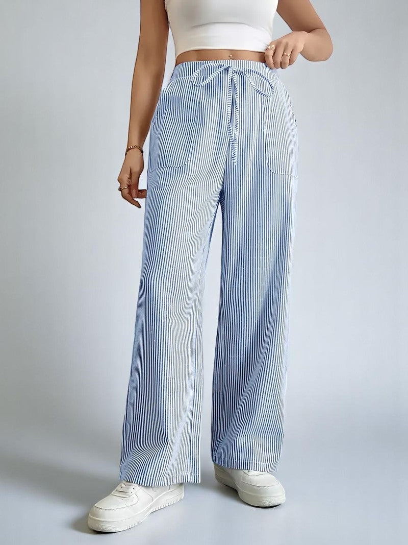 Marrievelle | Elegant Striped Pants