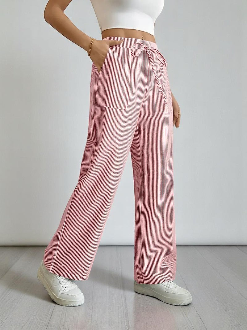 Marrievelle | Elegant Striped Pants