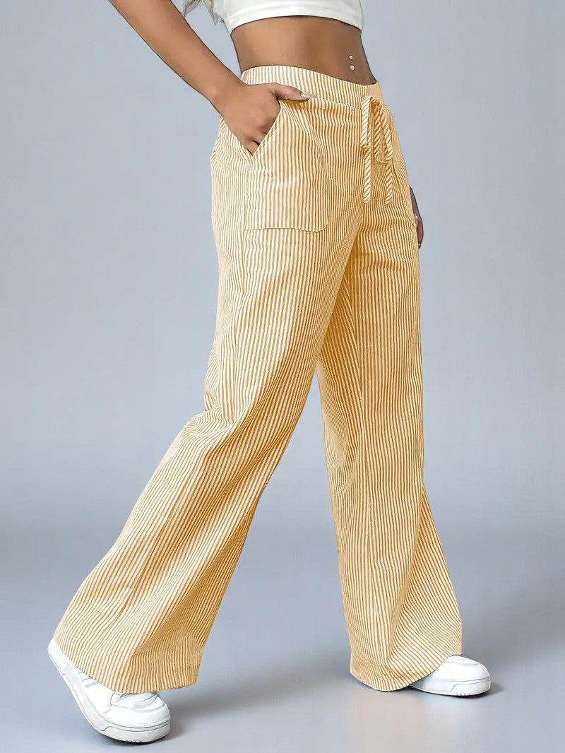 Marrievelle | Elegant Striped Pants