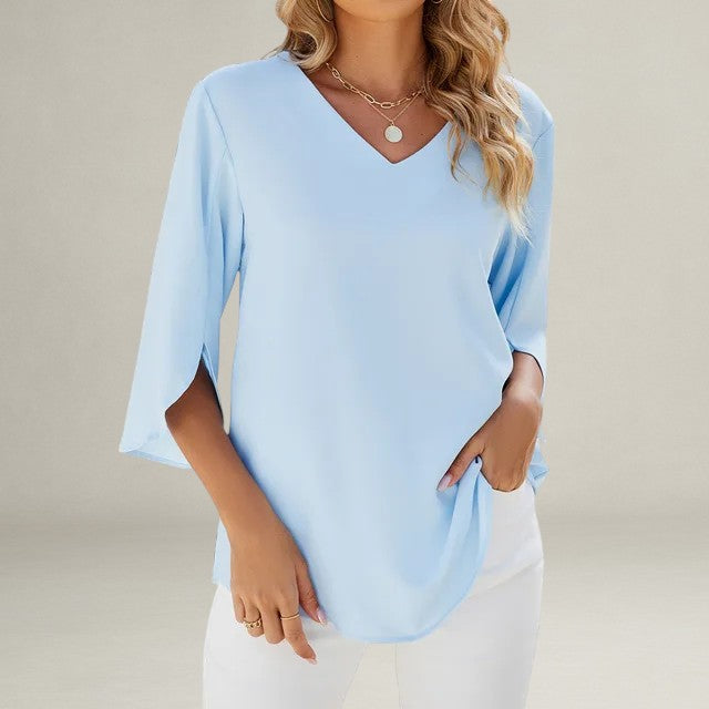 Marrievelle | V-neck Blouse