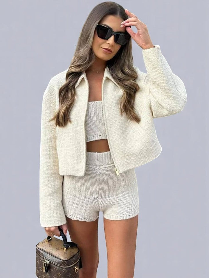 Marrievelle | Elegant Boucle Jacket
