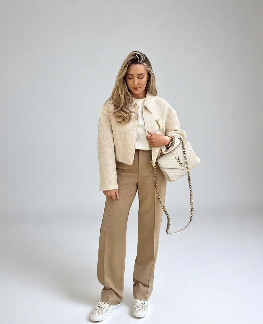 Marrievelle | Elegant Boucle Jacket