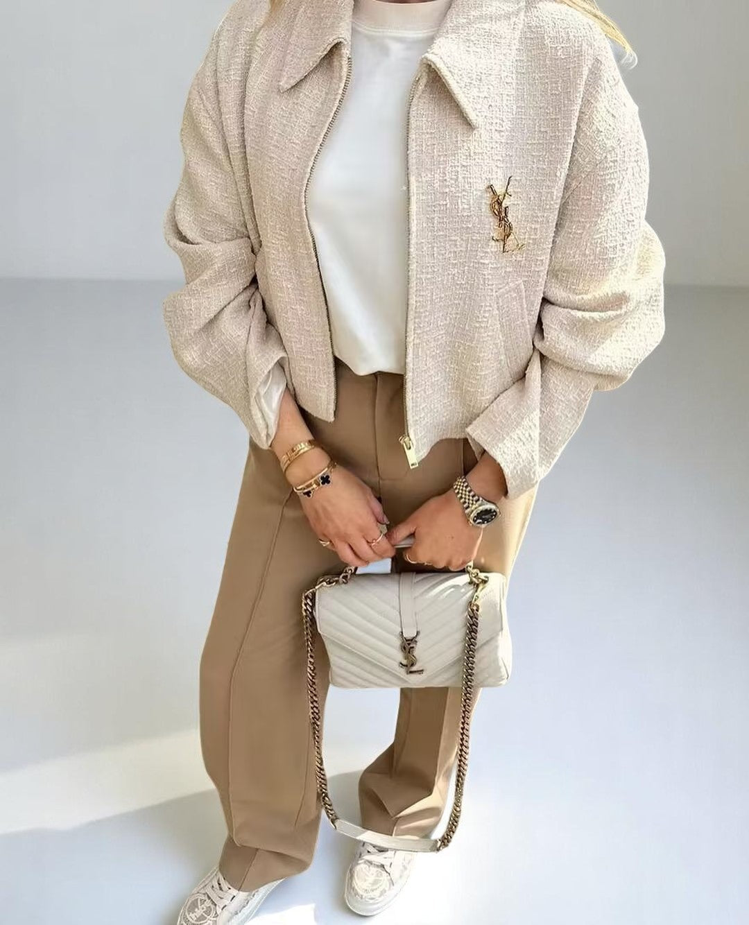 Marrievelle | Elegant Boucle Jacket