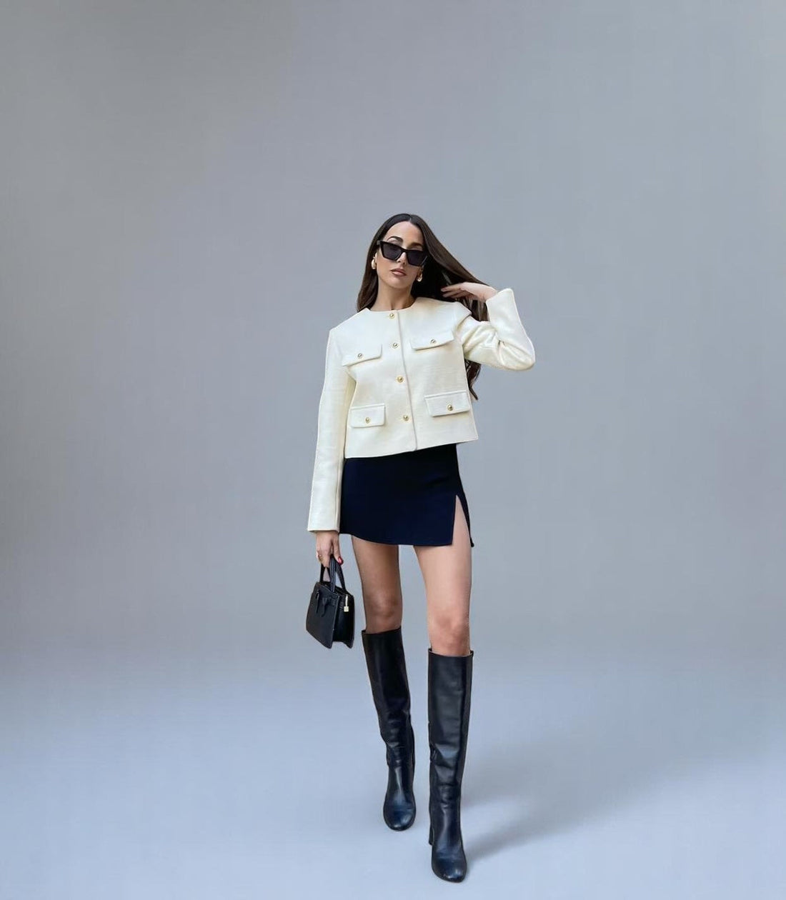 Marrievelle | Vintage Cropped Jacket